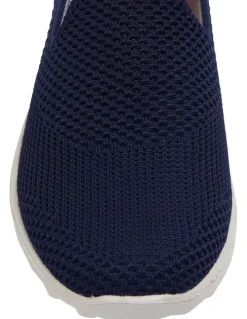 Active Flex Peak Navy Stretch Sneakers