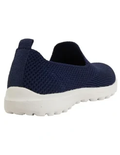 Active Flex Peak Navy Stretch Sneakers