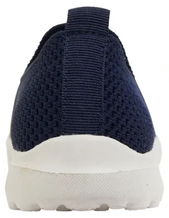 Active Flex Peak Navy Stretch Sneakers