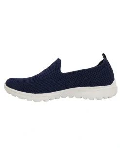 Active Flex Peak Navy Stretch Sneakers