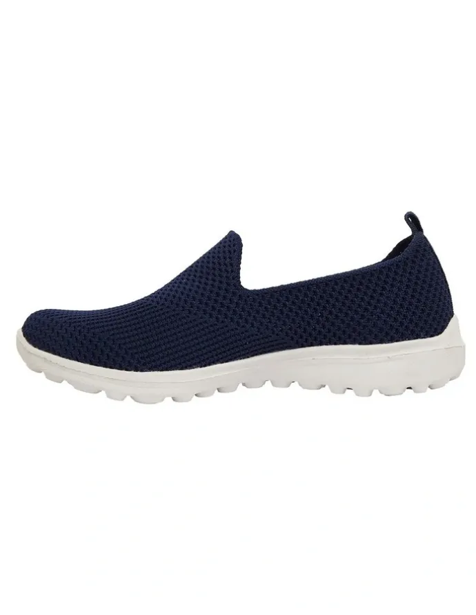 Active Flex Peak Navy Stretch Sneakers