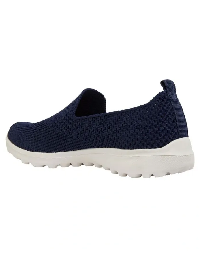 Active Flex Peak Navy Stretch Sneakers