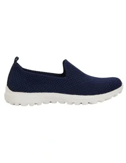 Active Flex Peak Navy Stretch Sneakers