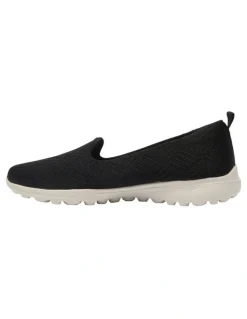 Active Flex Perry Sneakers in Black Stretch