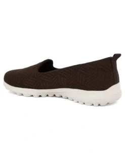 Active Flex Perry Sneakers in Chocolate Stretch