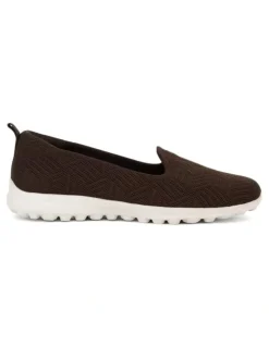 Active Flex Perry Sneakers in Chocolate Stretch