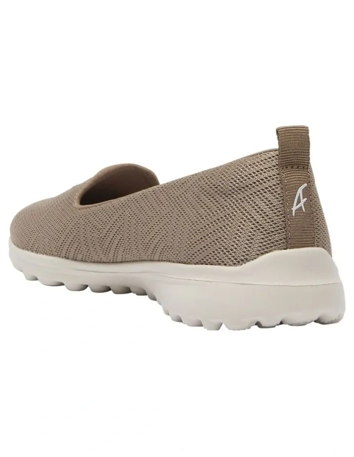 Active Flex Perry Sneakers in Khaki Stretch