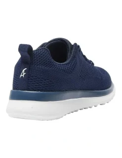 Active Flex Quantum Sneakers in Navy Knit