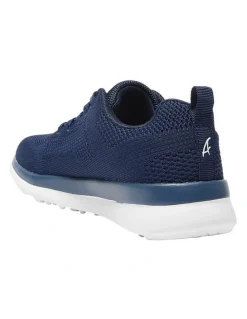 Active Flex Quantum Sneakers in Navy Knit