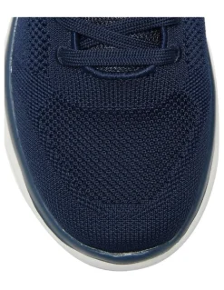 Active Flex Quantum Sneakers in Navy Knit