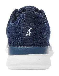 Active Flex Quantum Sneakers in Navy Knit