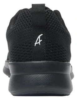 Active Flex Quantum Sneakers in Black on Black