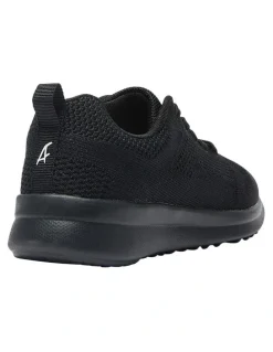 Active Flex Quantum Sneakers in Black on Black