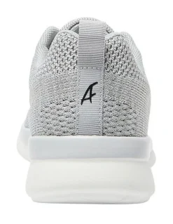 Active Flex Quantum Sneakers in Light Grey Knit