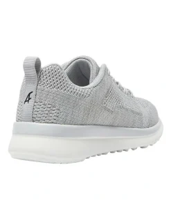 Active Flex Quantum Sneakers in Light Grey Knit