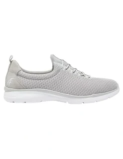 Active Flex Quattro Sneakers in Light Grey Knit