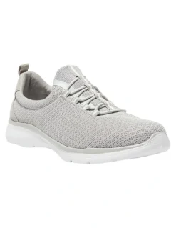 Active Flex Quattro Sneakers in Light Grey Knit