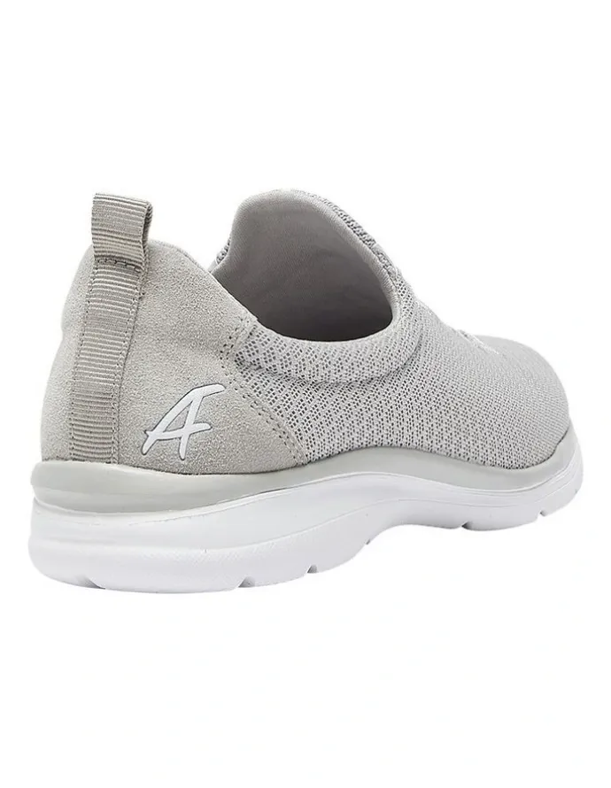 Active Flex Quattro Sneakers in Light Grey Knit