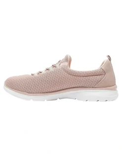 Active Flex Quattro Sneakers in Blush Knit