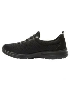 Active Flex Quattro Sneakers in Black
