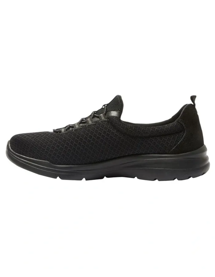 Active Flex Quattro Sneakers in Black
