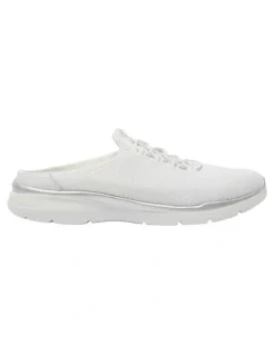 Active Flex Quest Sneakers in White Knit