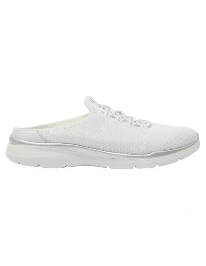 Active Flex Quest Sneakers in White Knit