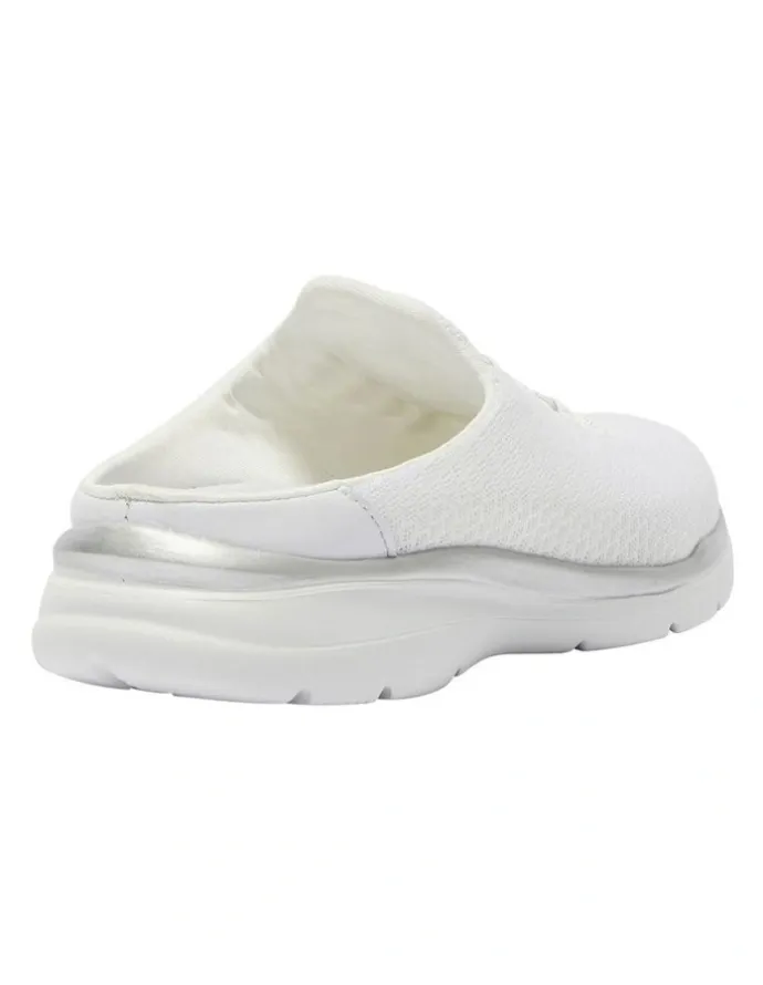 Active Flex Quest Sneakers in White Knit