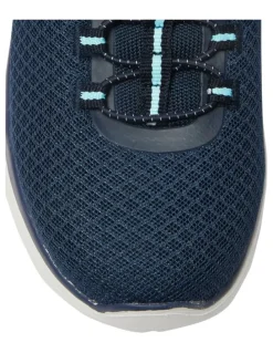 Active Flex Quest Sneakers in Navy Knit