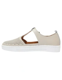 Active Flex Ricky Leather Sneakers in Taupe