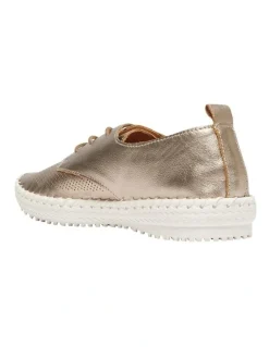 Active Flex Ripley Sneakers in Pewter Leather