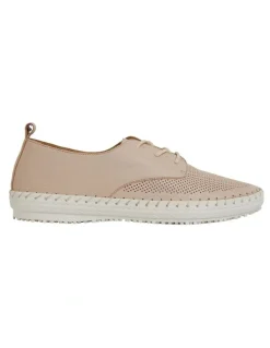 Active Flex Ripley Sneakers in Blush Leather