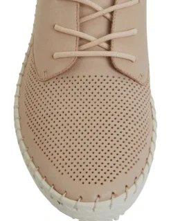 Active Flex Ripley Sneakers in Blush Leather
