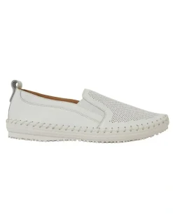 Active Flex Riva Sneakers in White Leather