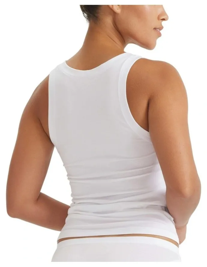 adidas 2 Pack Active Modal Comfort Tank Top With Cotton in Black/White