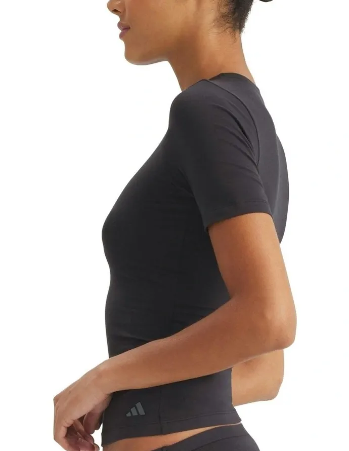 adidas 2 Pack Active Modal Comfort T-Shirt With Cotton in Black