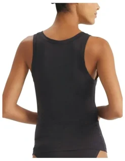 adidas 2 Pack Active Modal Comfort Tank Top With Cotton in Black