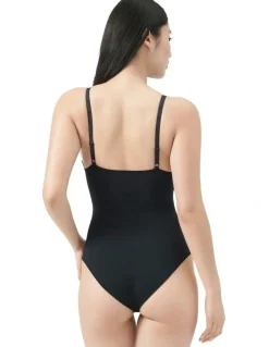 adidas Active Essentials Cotton Underwear Bodysuit in Black