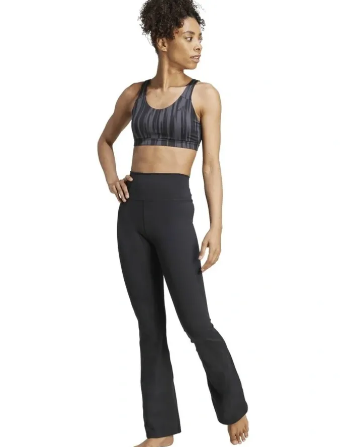 adidas All Me Flare Leggings in Black