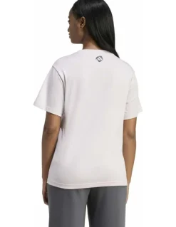 adidas Animal Graphic T-shirt in Ice Purple