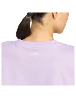 adidas Climacool Strength Training Graphic Tee in Purple