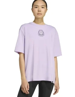 adidas Climacool Strength Training Graphic Tee in Purple
