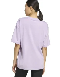 adidas Climacool Strength Training Graphic Tee in Purple