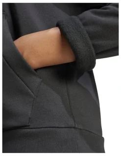 adidas Essentials Feel Cozy Hoodie in Black
