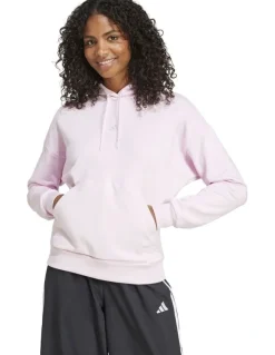 adidas Essentials Feel Cozy Hoodie in Pink