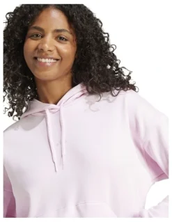 adidas Essentials Feel Cozy Hoodie in Pink