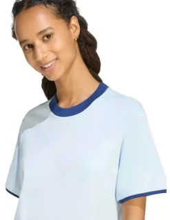 adidas Seasonal Essentials Colorpop T-Shirt with Embroidered Graphic