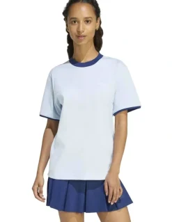 adidas Seasonal Essentials Colorpop T-Shirt with Embroidered Graphic