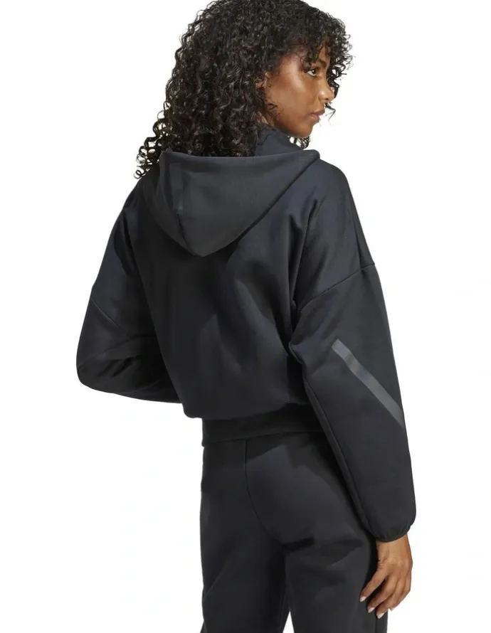 Adidas Z.N.E. Full-Zip Hoodie in Black