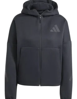 Adidas Z.N.E. Full-Zip Hoodie in Black